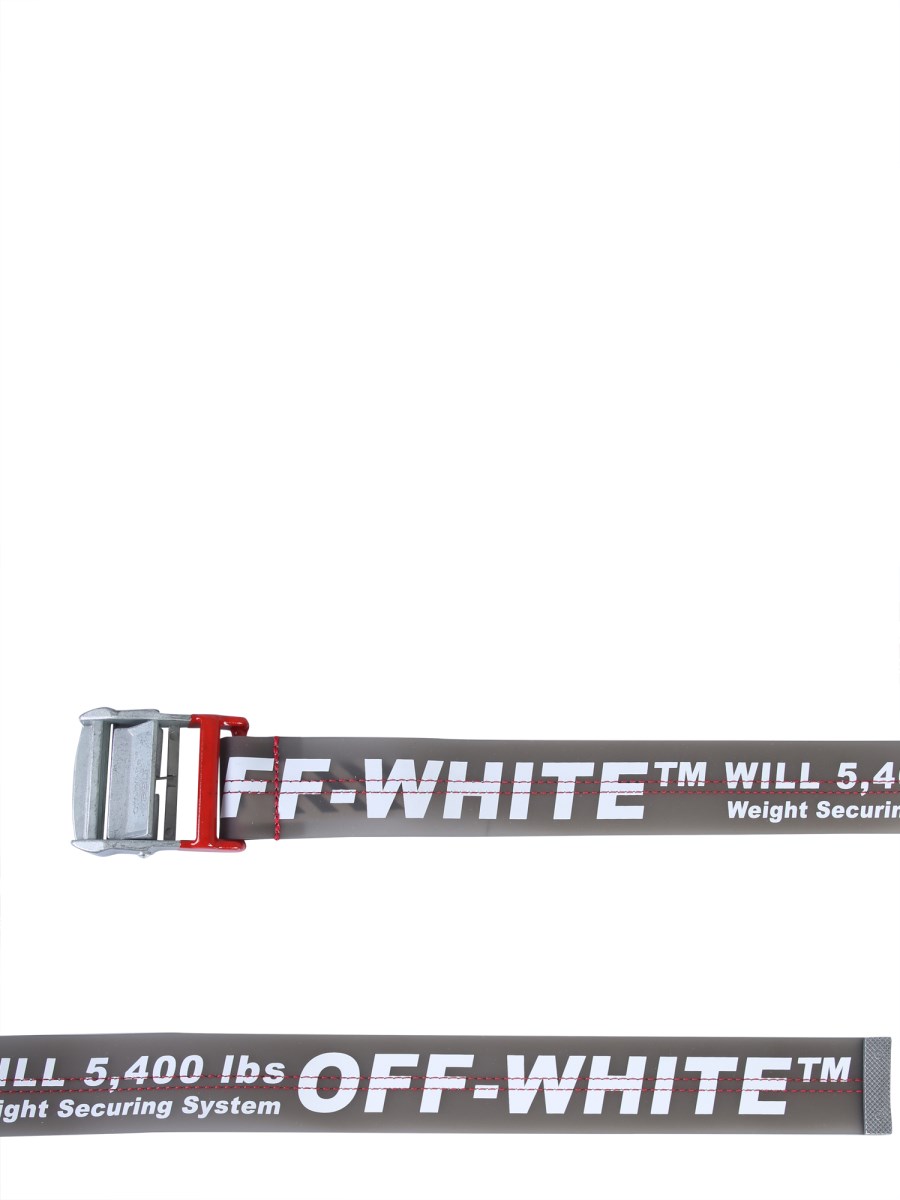 Off white industrial belt retail outlet price