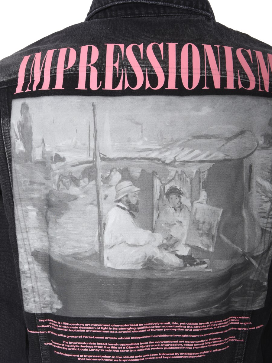 Impressionism store denim jacket