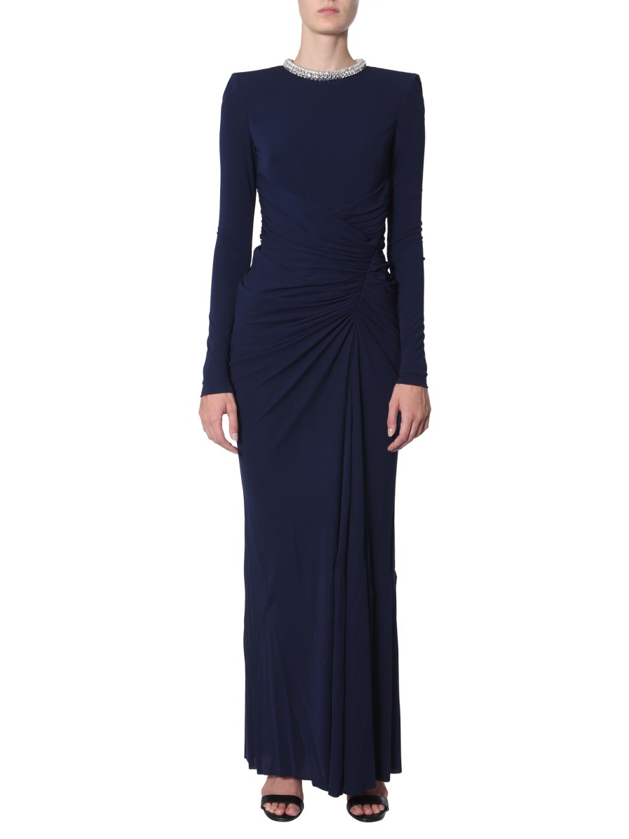 ALEXANDER McQUEEN - CRYSTAL ROPE EVENING DRESS - Eleonora Bonucci