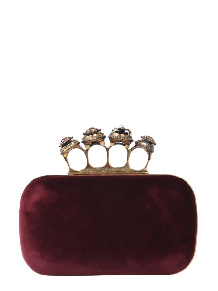 Alexander Mcqueen - Spider Velvet Clutch