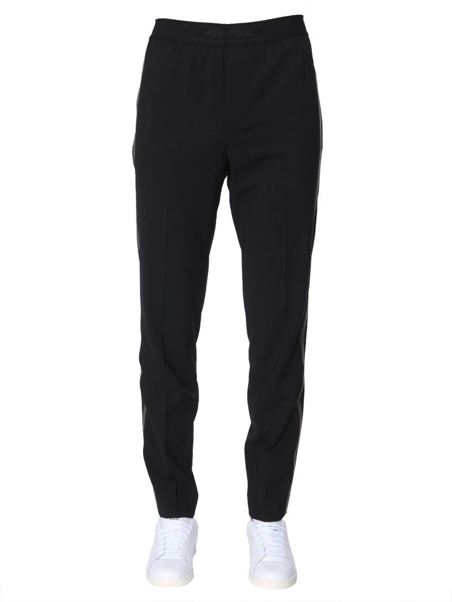 Helmut Lang Logo Waistband Regular Fit Pants