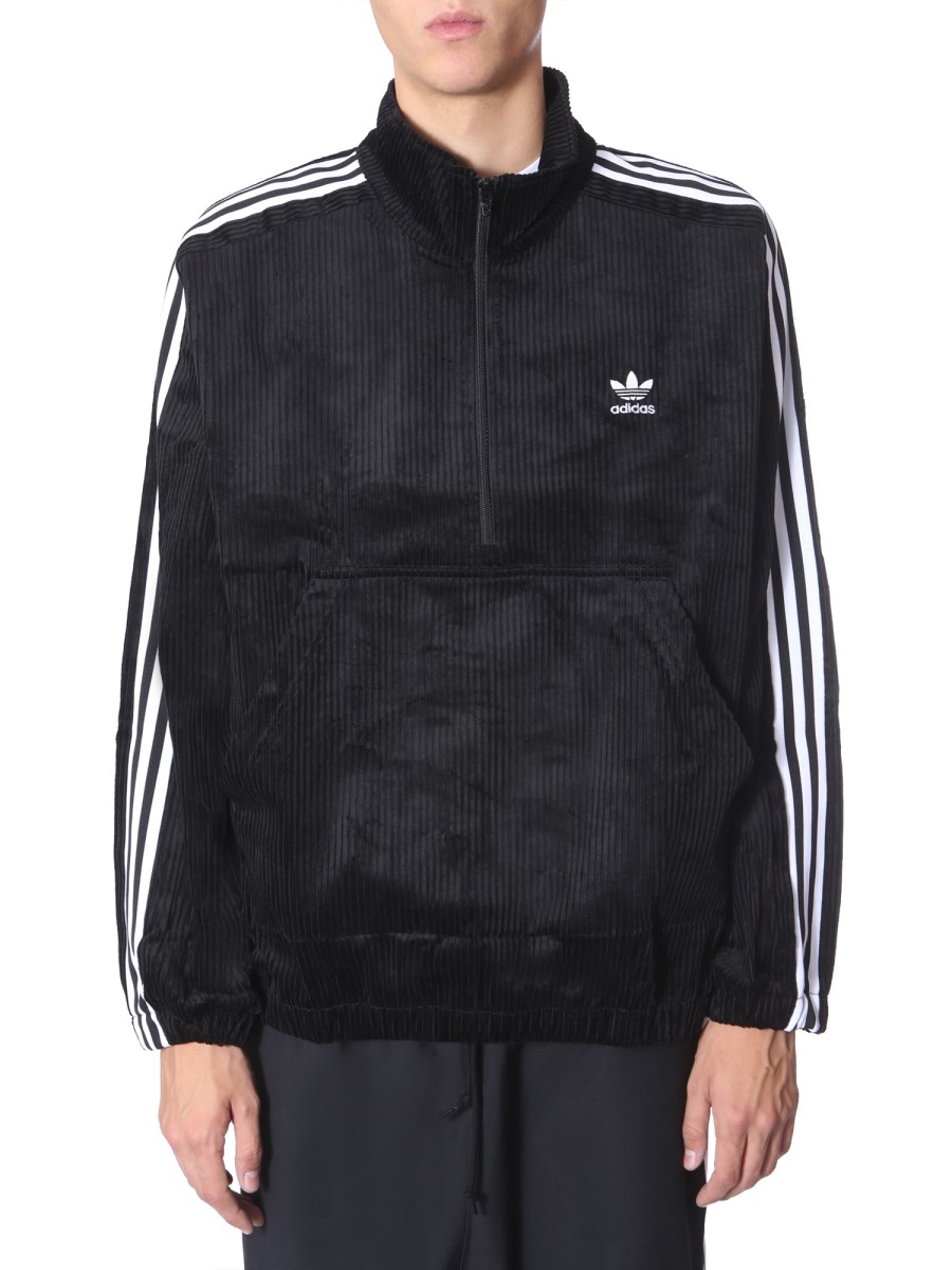 Adidas originals half zip jacket sale