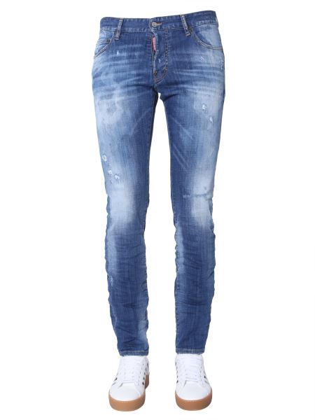 Dsquared Slim Fit Denim Stretch Jeans 