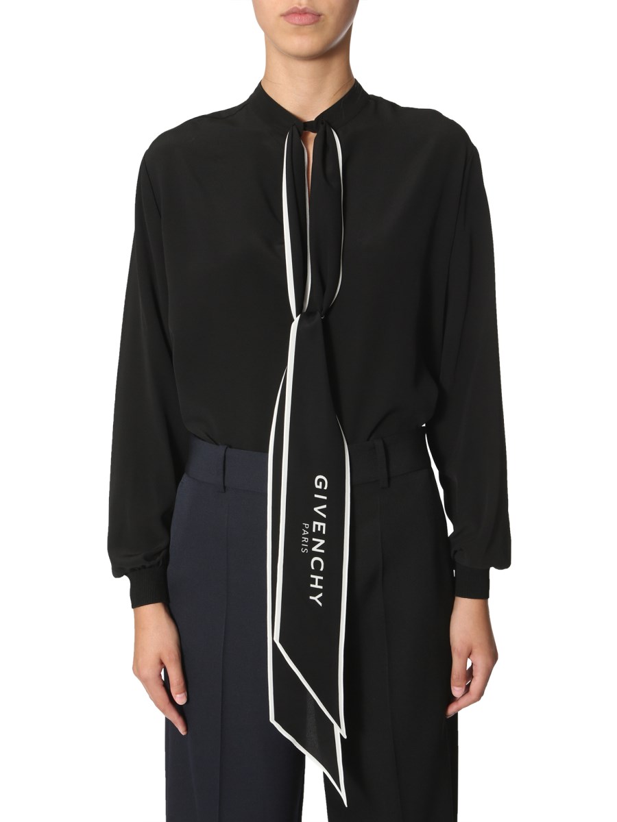 Givenchy hotsell silk shirt