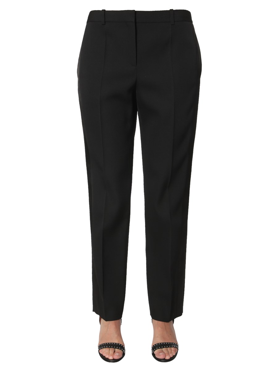 GIVENCHY PANTALONE IN LANA CON BANDE LATERALI