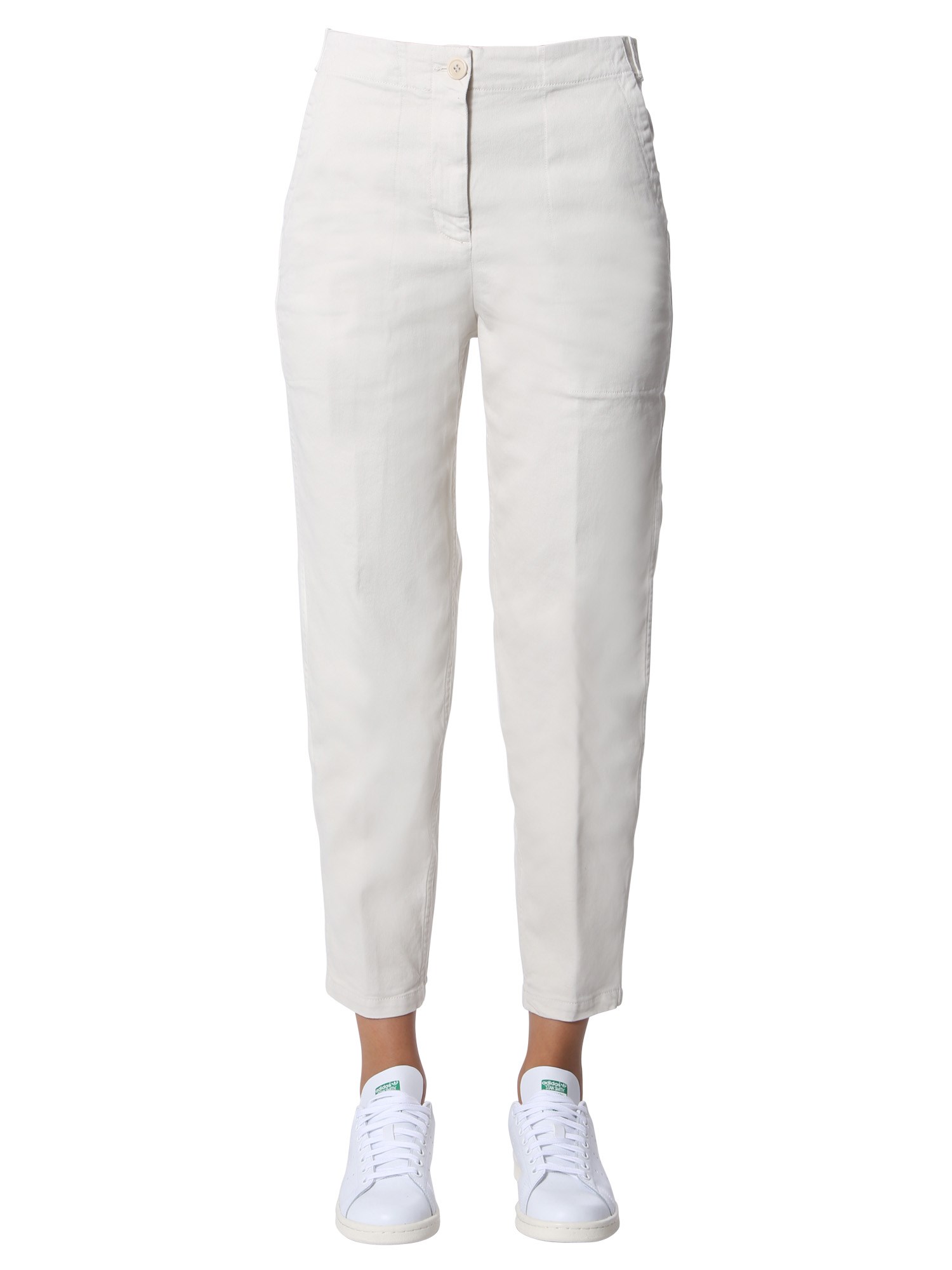 aspesi regular fit pants