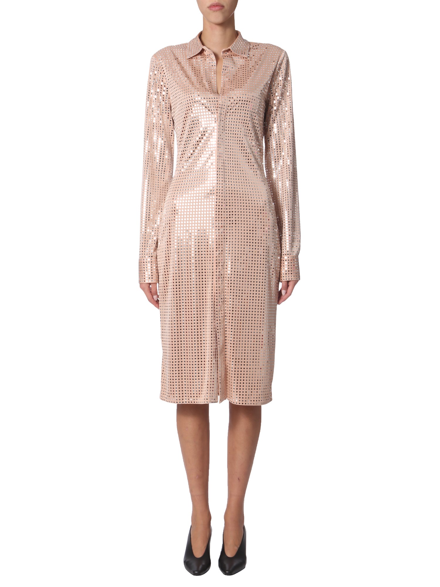 bottega veneta shirt dress