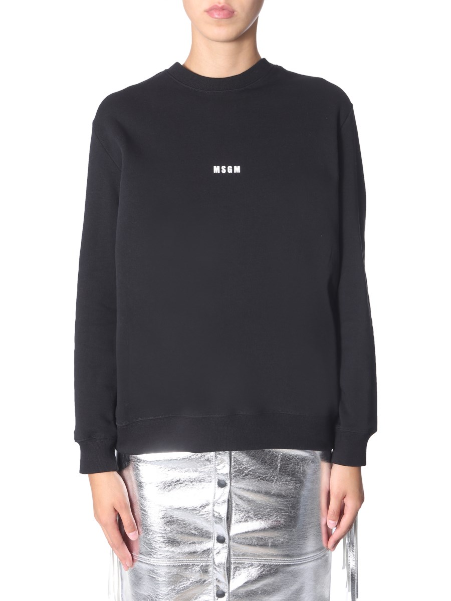 Msgm fringe sweatshirt online