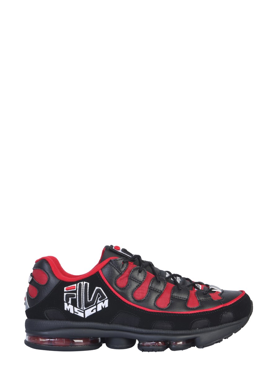 Fila silva white clearance reflective trainers