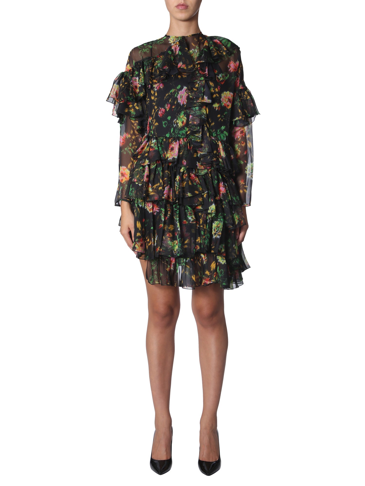 msgm asymmetrical dress