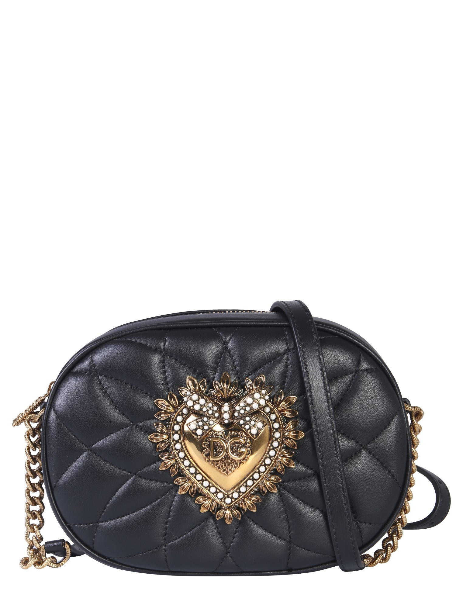 Bolsa Devotion em pele Dolce Gabbana