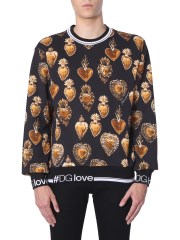 Dolce & Gabbana Felpa girocollo L5JW9A-G7J7V