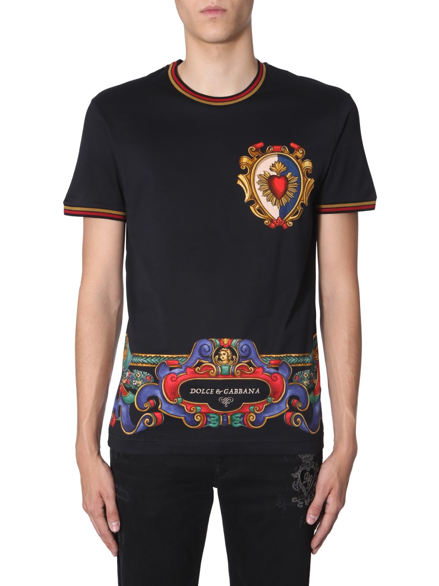 Dolce gabbana heart deals t shirt