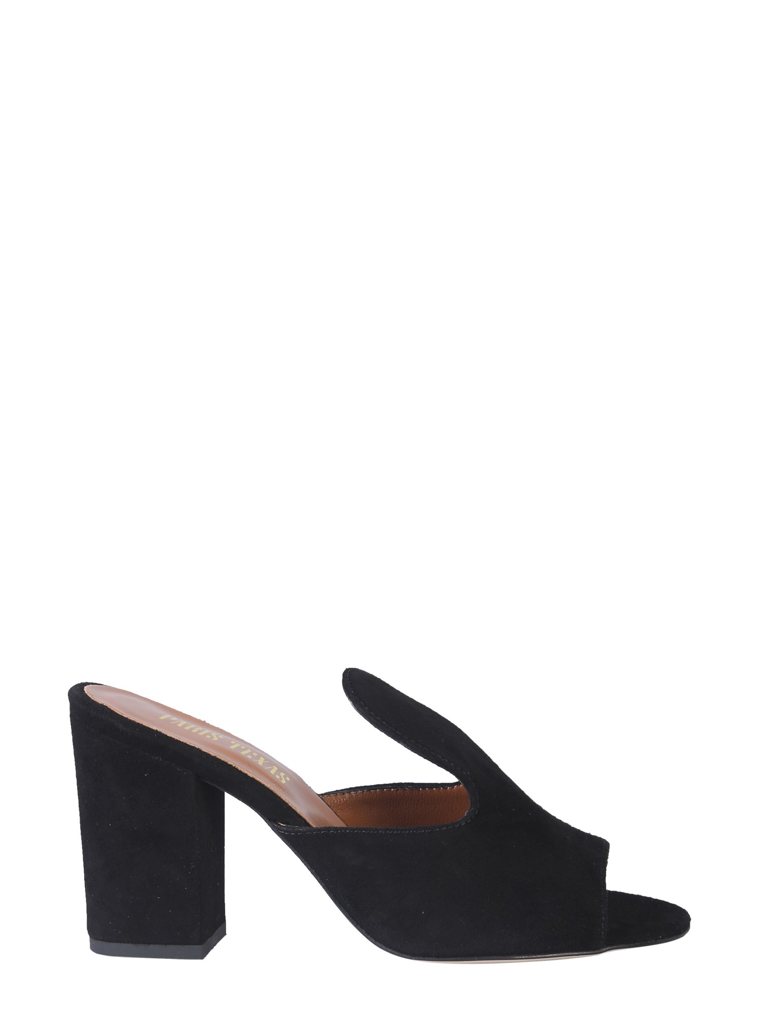 paris texas suede mules