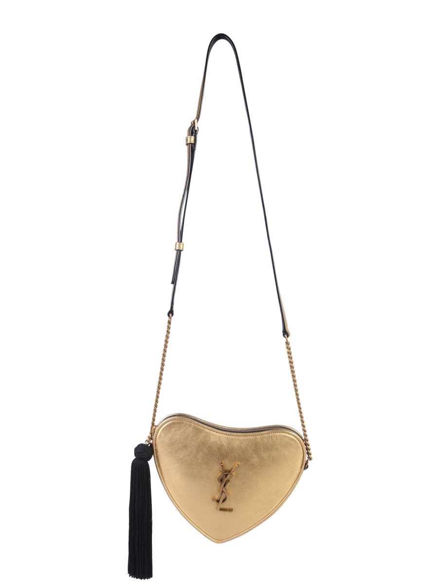 Ysl gold cheap heart bag