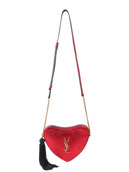 Saint Laurent - Leather Bag With Chain