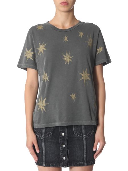 saint laurent star print shirt