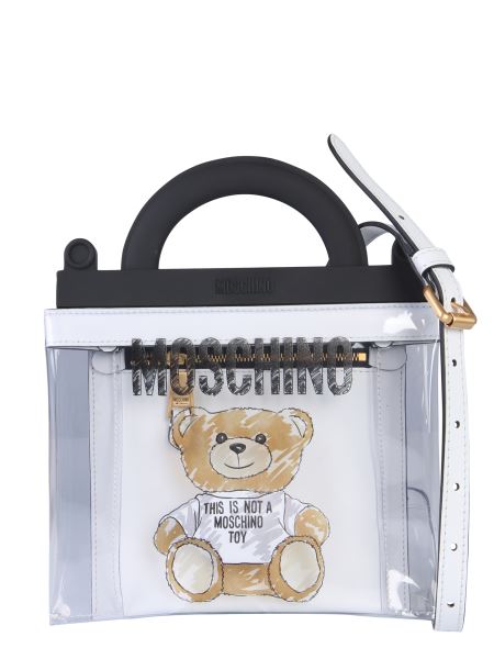 Moschino Transparent Pvc Bag With 