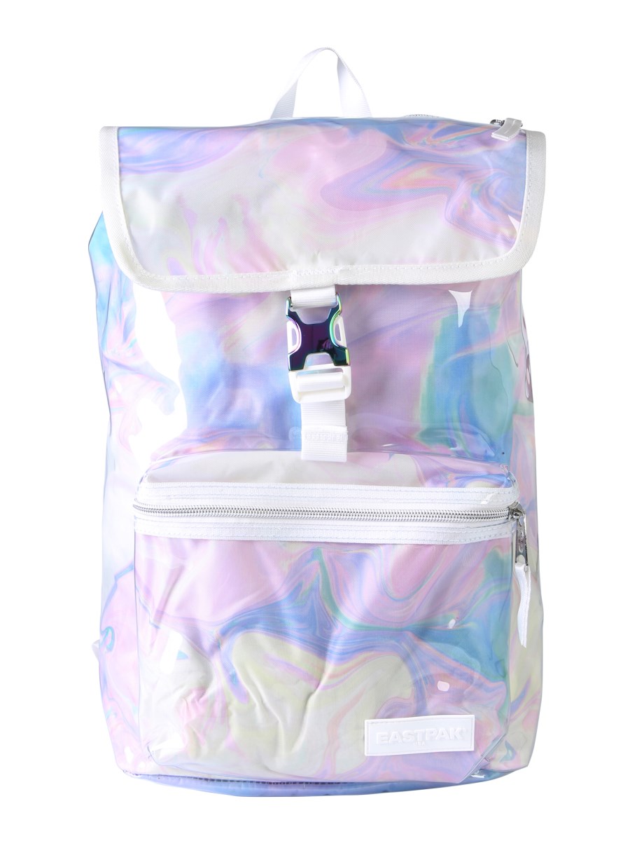 EASTPAK LAB TOPHER MARBLE TRANSPARENT PVC BACKPACK Eleonora