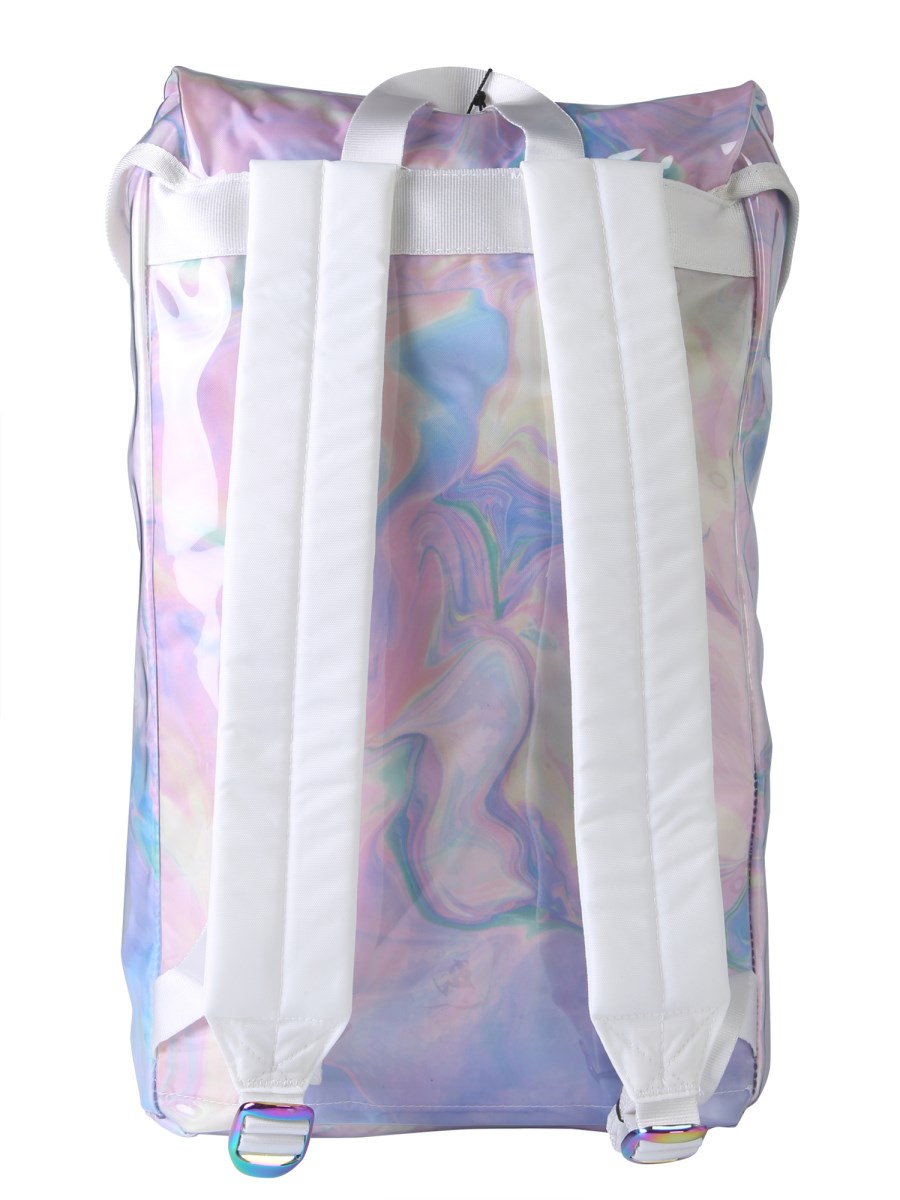 EASTPAK LAB ROWLO MARBLE TRANSPARENT PVC BACKPACK Eleonora Bonucci