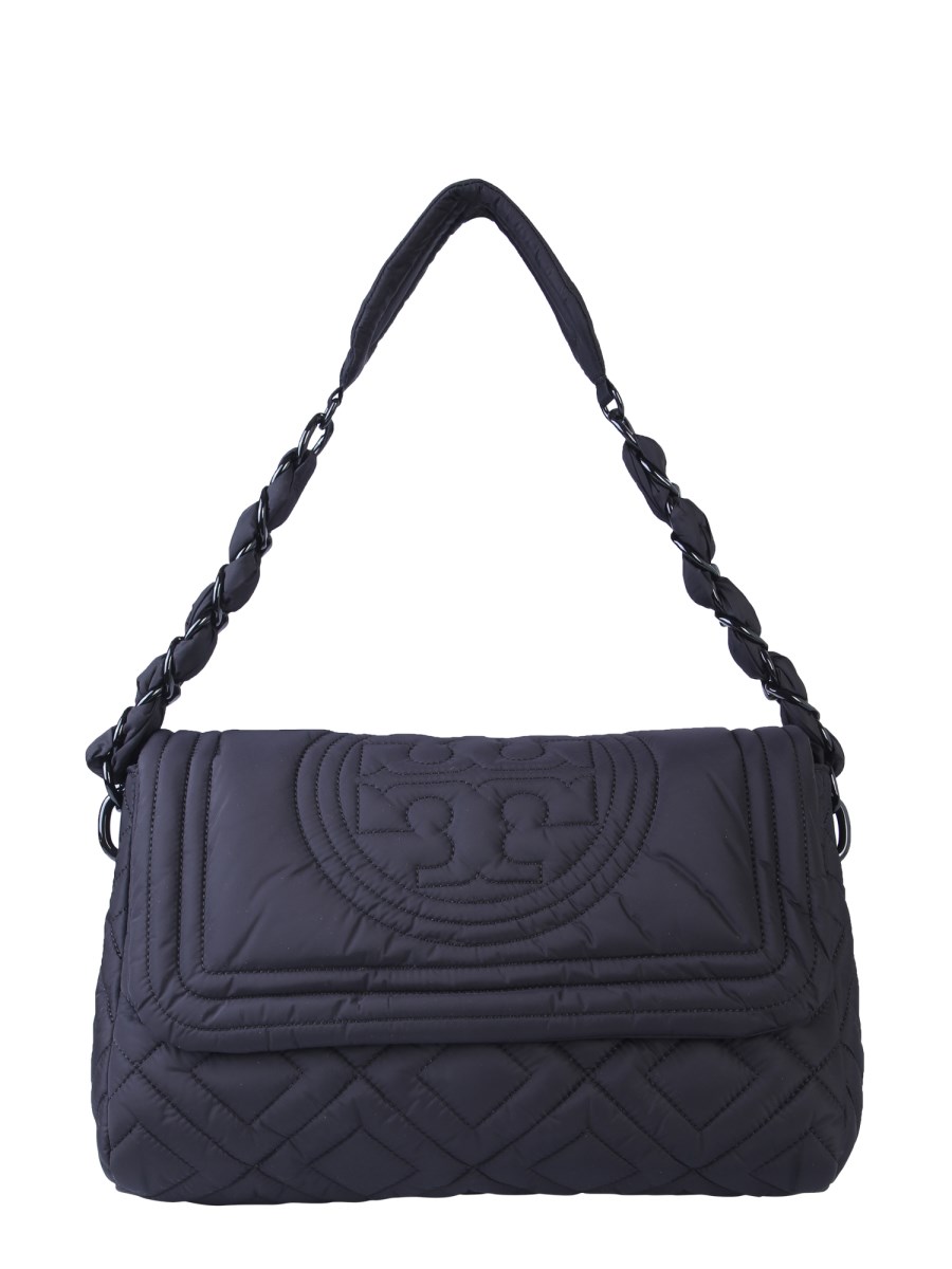 TORY BURCH - SMALL FLEMING QUILTED NYLON BAG - Eleonora Bonucci