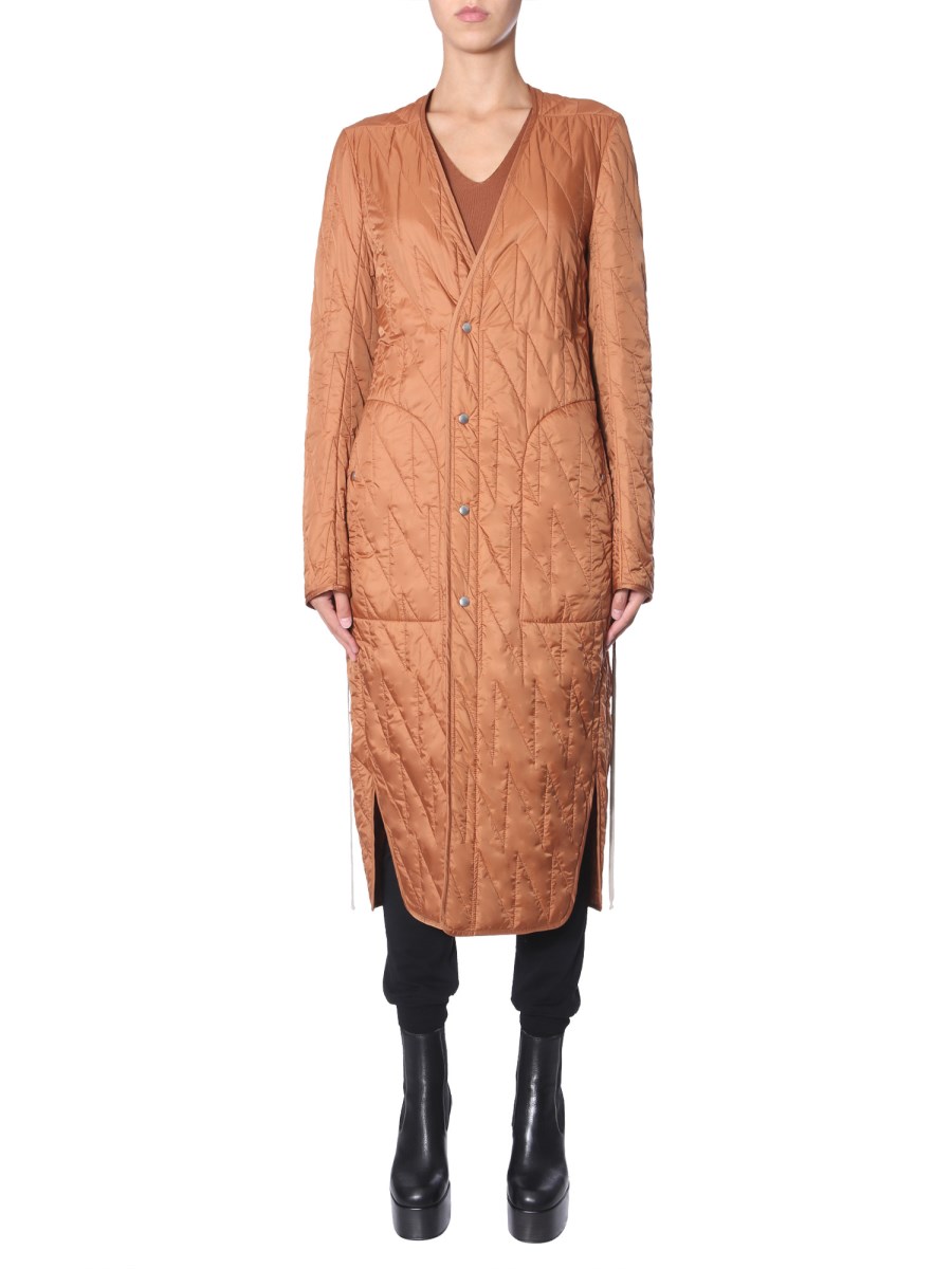 Rick owens cheap liner coat