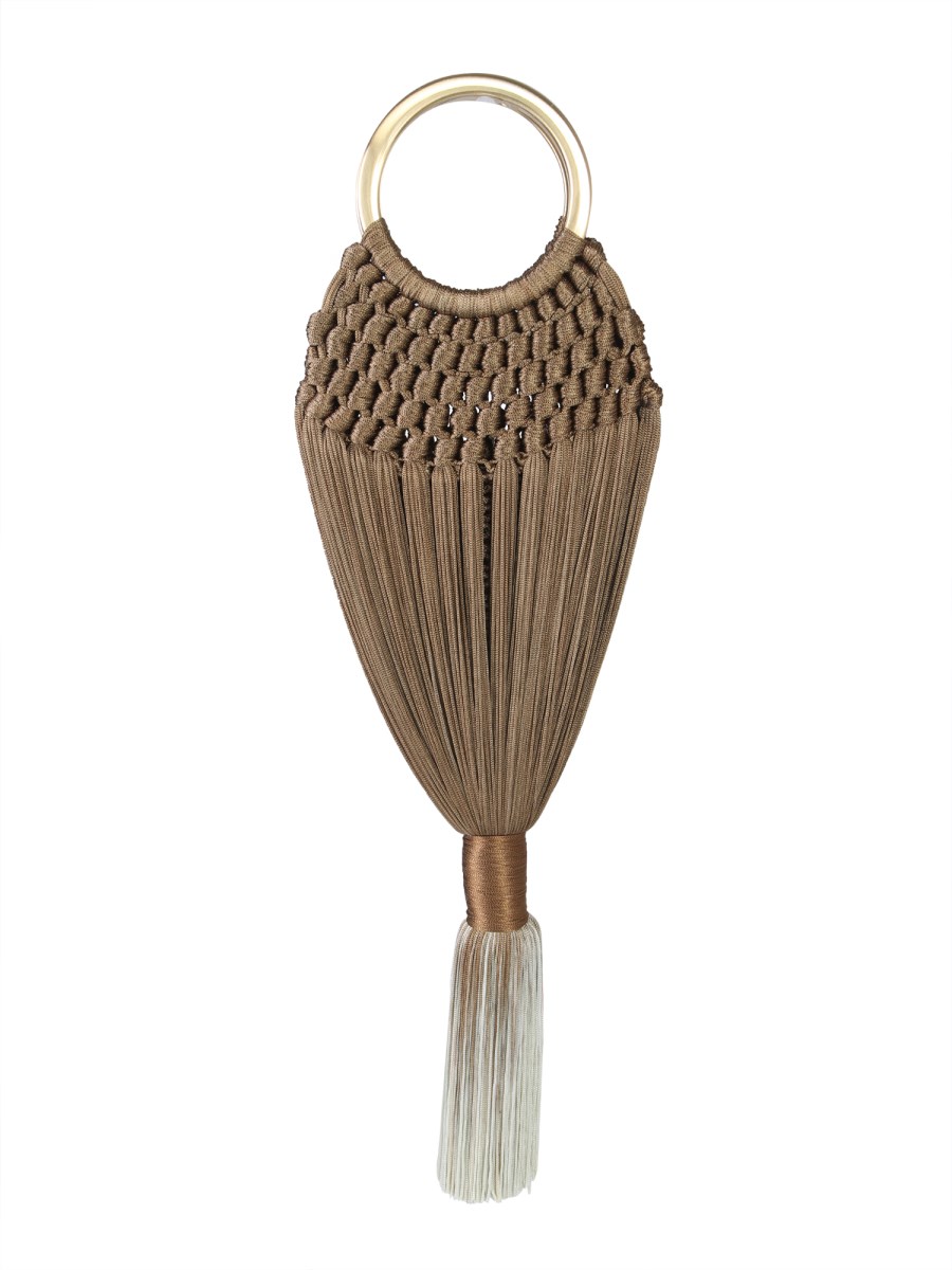 CULT GAIA MINI MACRAME ANGELOU BAG Eleonora Bonucci