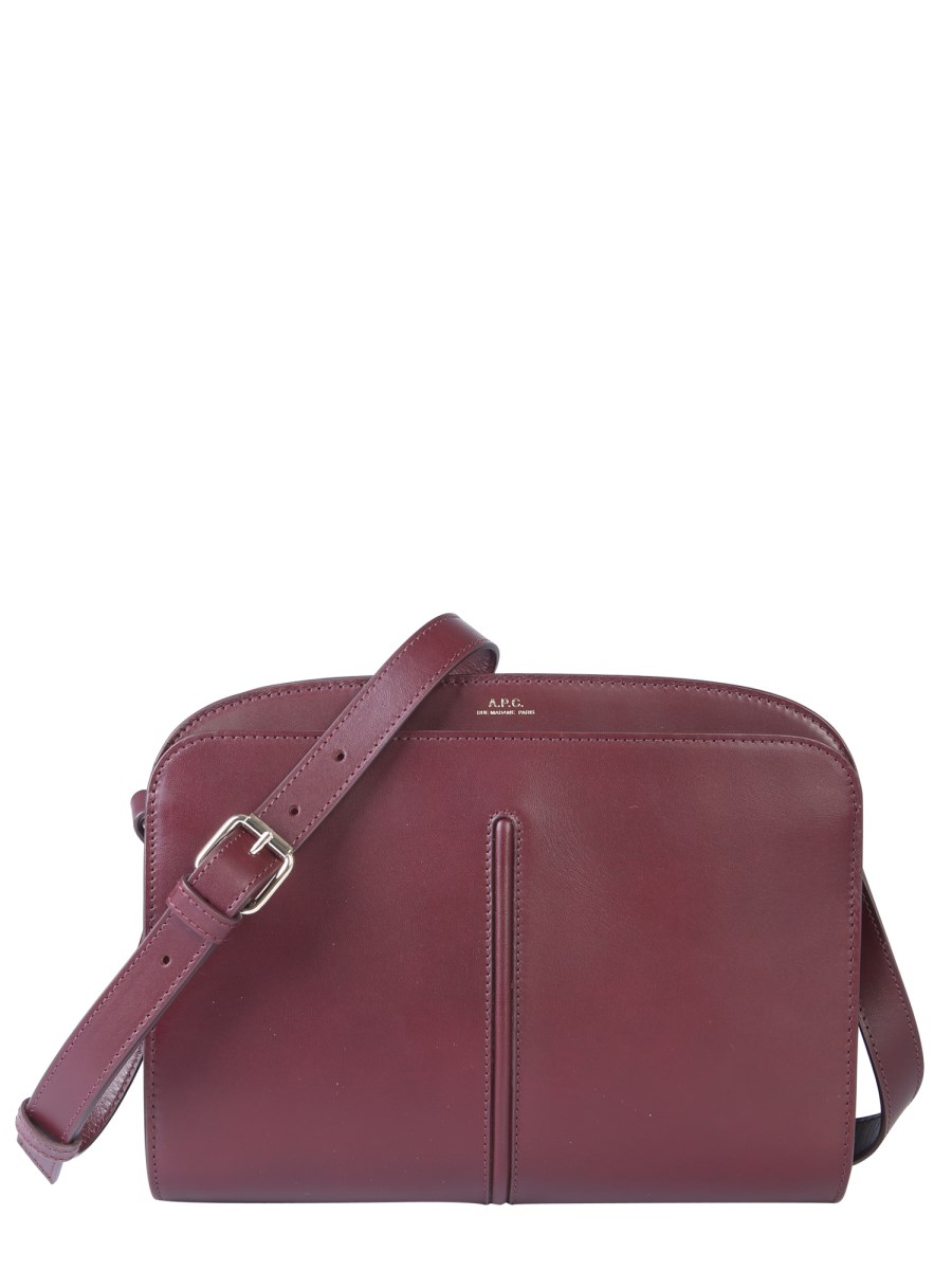 A.P.C. LEATHER AURELIE SHOULDER BAG Eleonora Bonucci