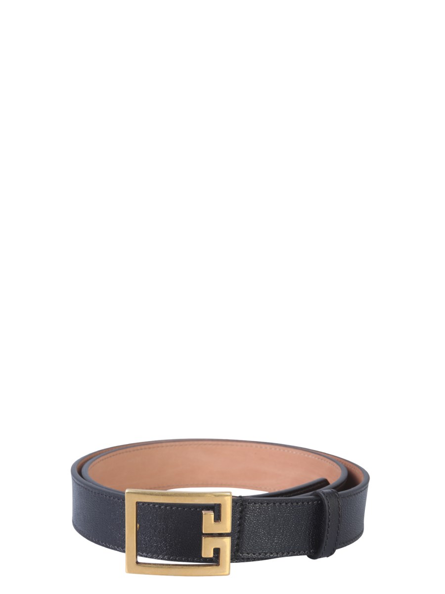 Givenchy gv3 discount leather belt