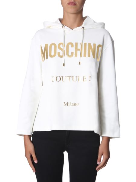 moschino hoodie women's