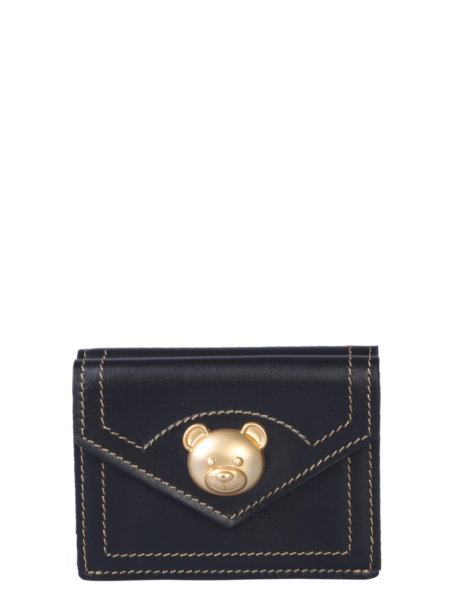 Wallet moschino discount