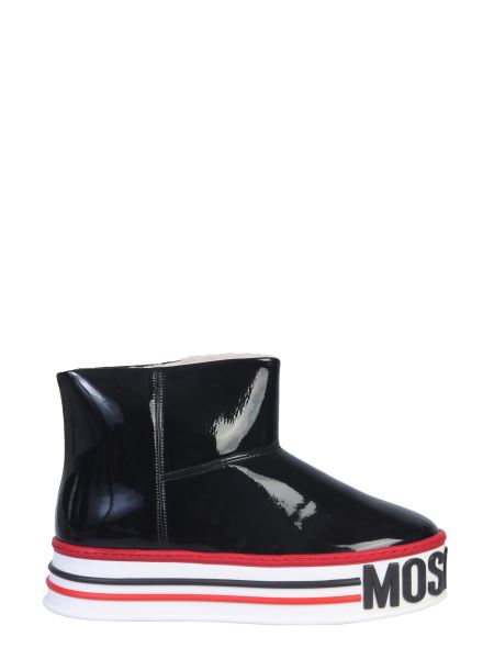 moschino platform boots