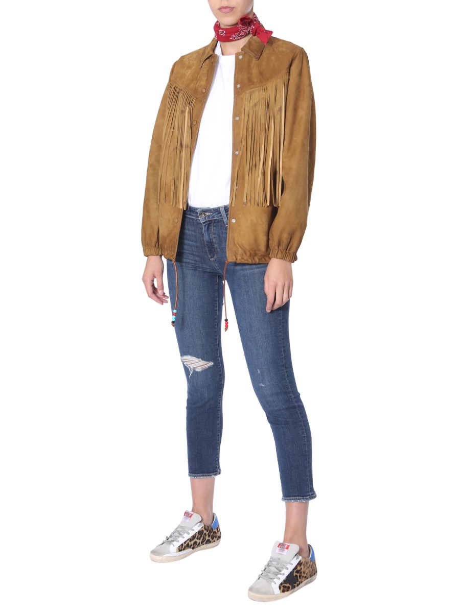 Golden goose 2025 suede jacket