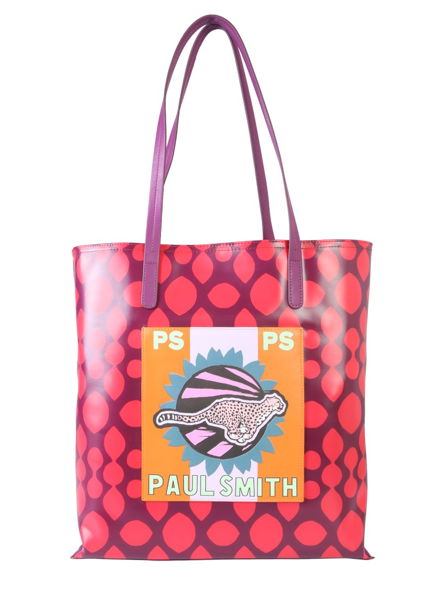 PS by Paul Smith Multicolour Swirl Hobo Bah in Pink