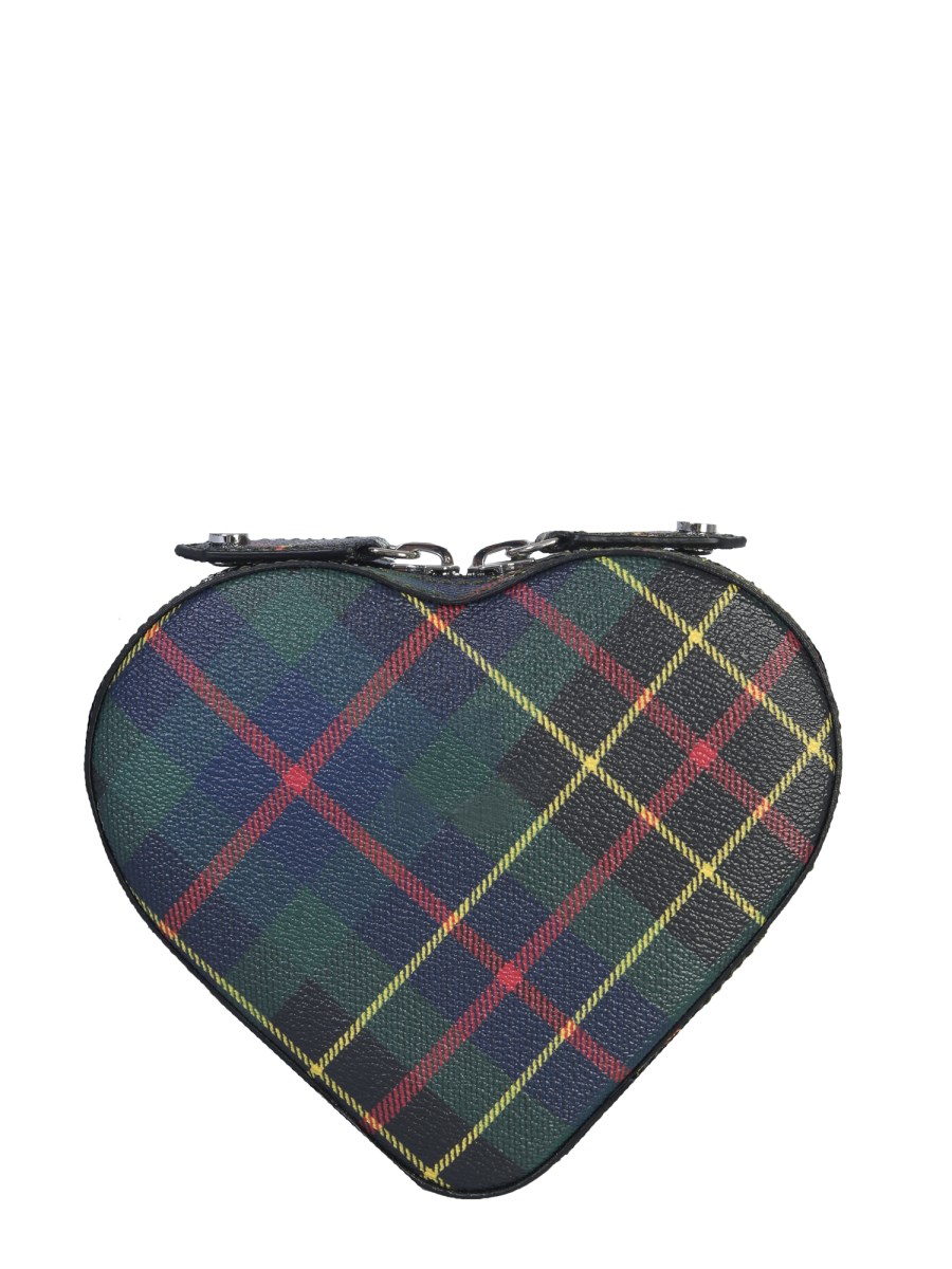 VIVIENNE WESTWOOD - PORTACHIAVI JORDAN MIRROR HEART ORB - Eleonora Bonucci