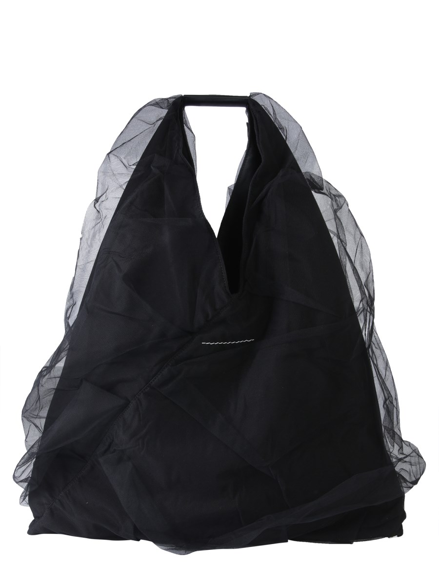 MM6 MAISON MARGIELA - JAPANESE TOTE IN TULLE - Eleonora Bonucci