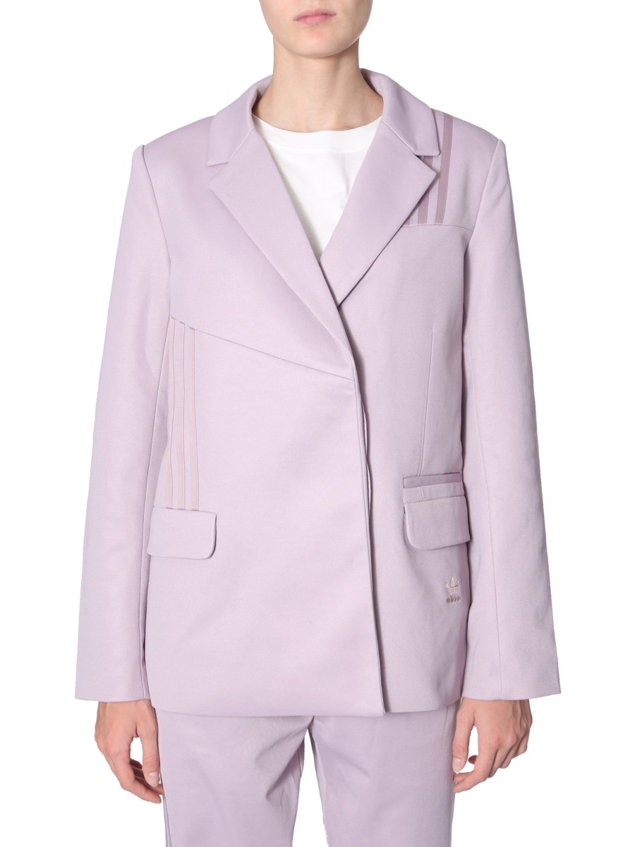 ADIDAS ORIGINALS BY DANIELLE CATHARI LONG COTTON BLAZER WITH