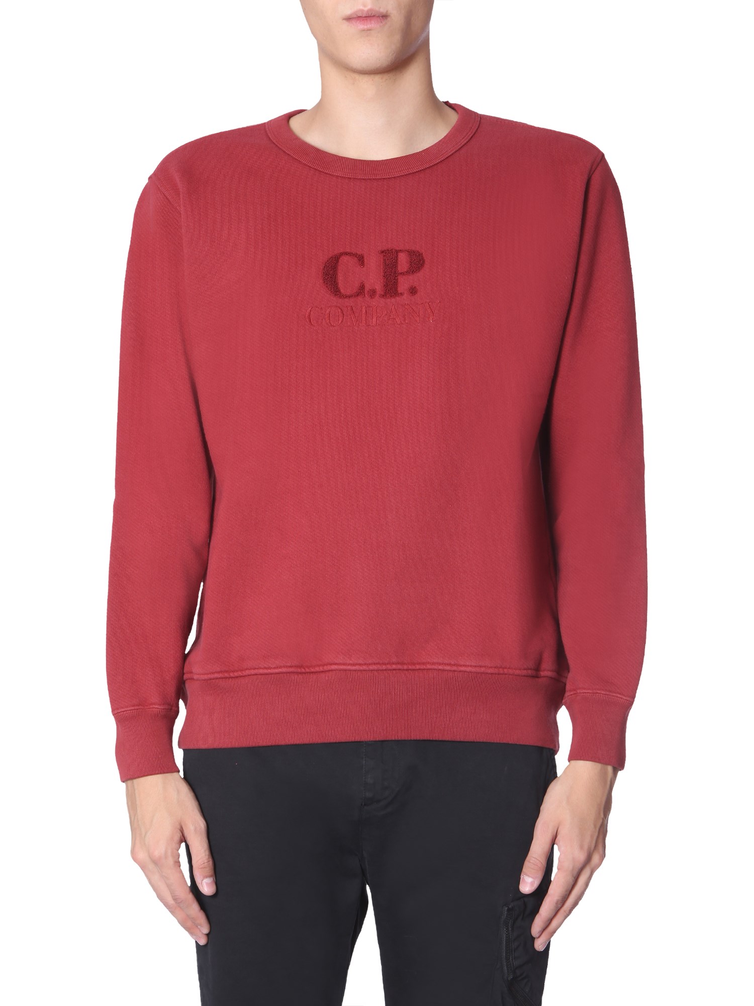 c.p. company "diagonal fleece" sweatshirt
