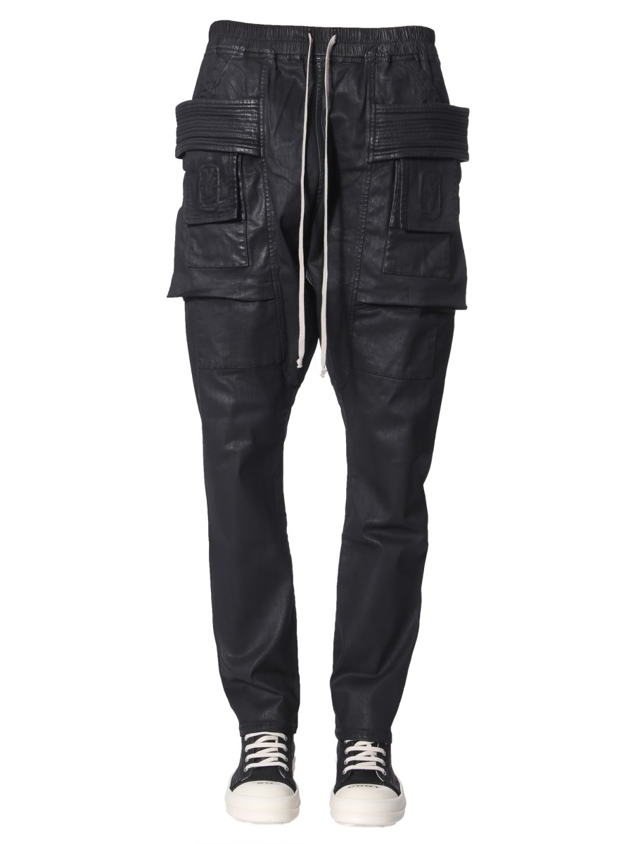 RICK OWENS DRKSHDW - CREATCH COTTON CARGO PANTS - Eleonora