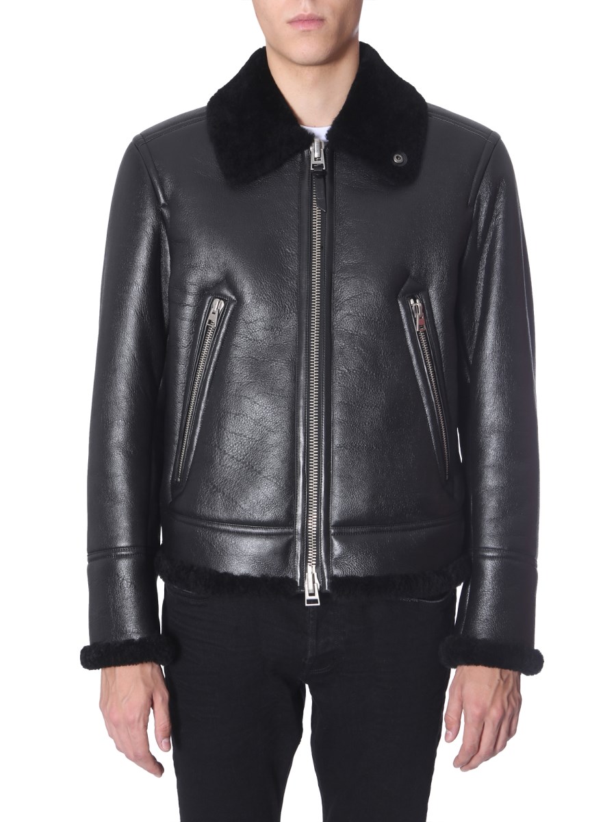 Tom ford store leather jacket