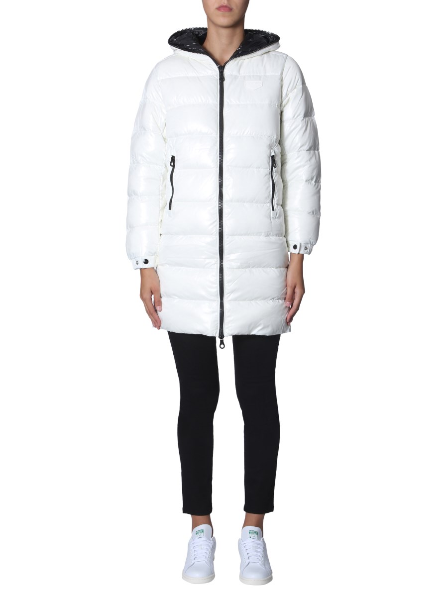 DUVETICA MEDIUM TYL HOODED DOWN JACKET Eleonora Bonucci