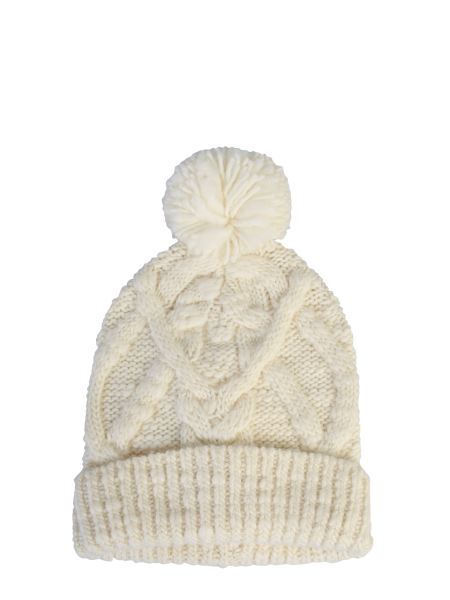 Frigøre Gør det ikke Celebrity Isabel Marant Étoile Ryam Knitted Hat With Trecce Pom-pom Women - Eleonora  Bonucci
