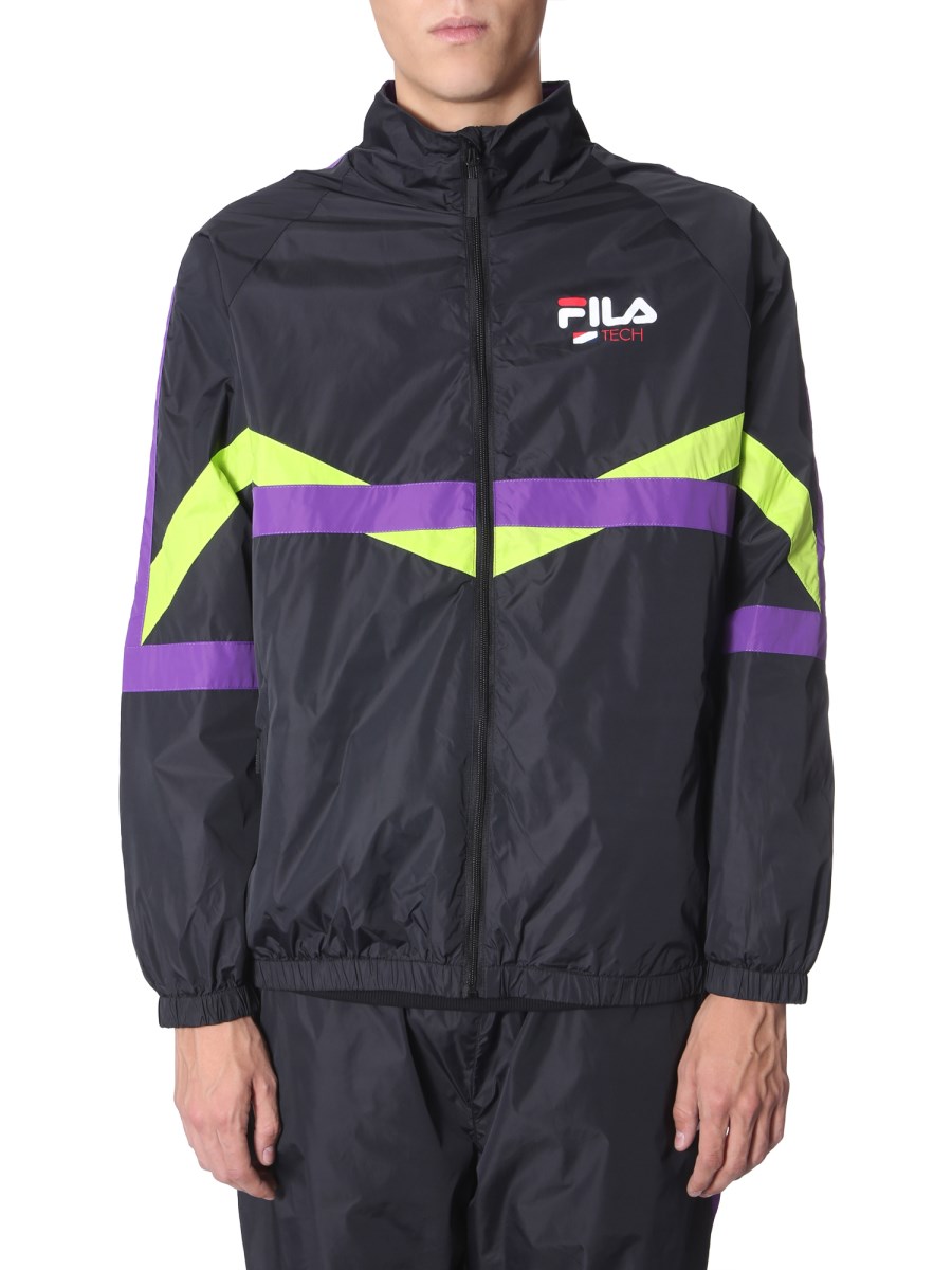 FELPA TRACK CON ZIP