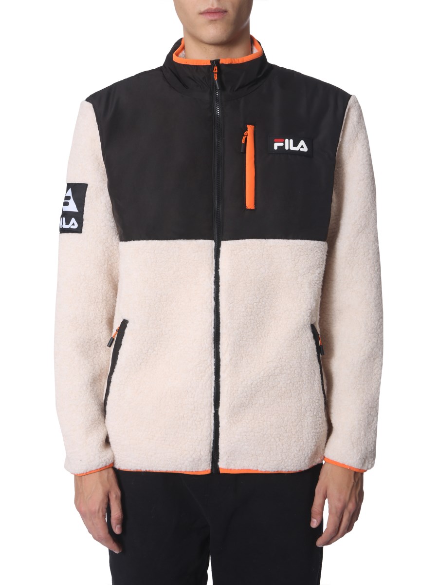 Fila on sale shearling jacket