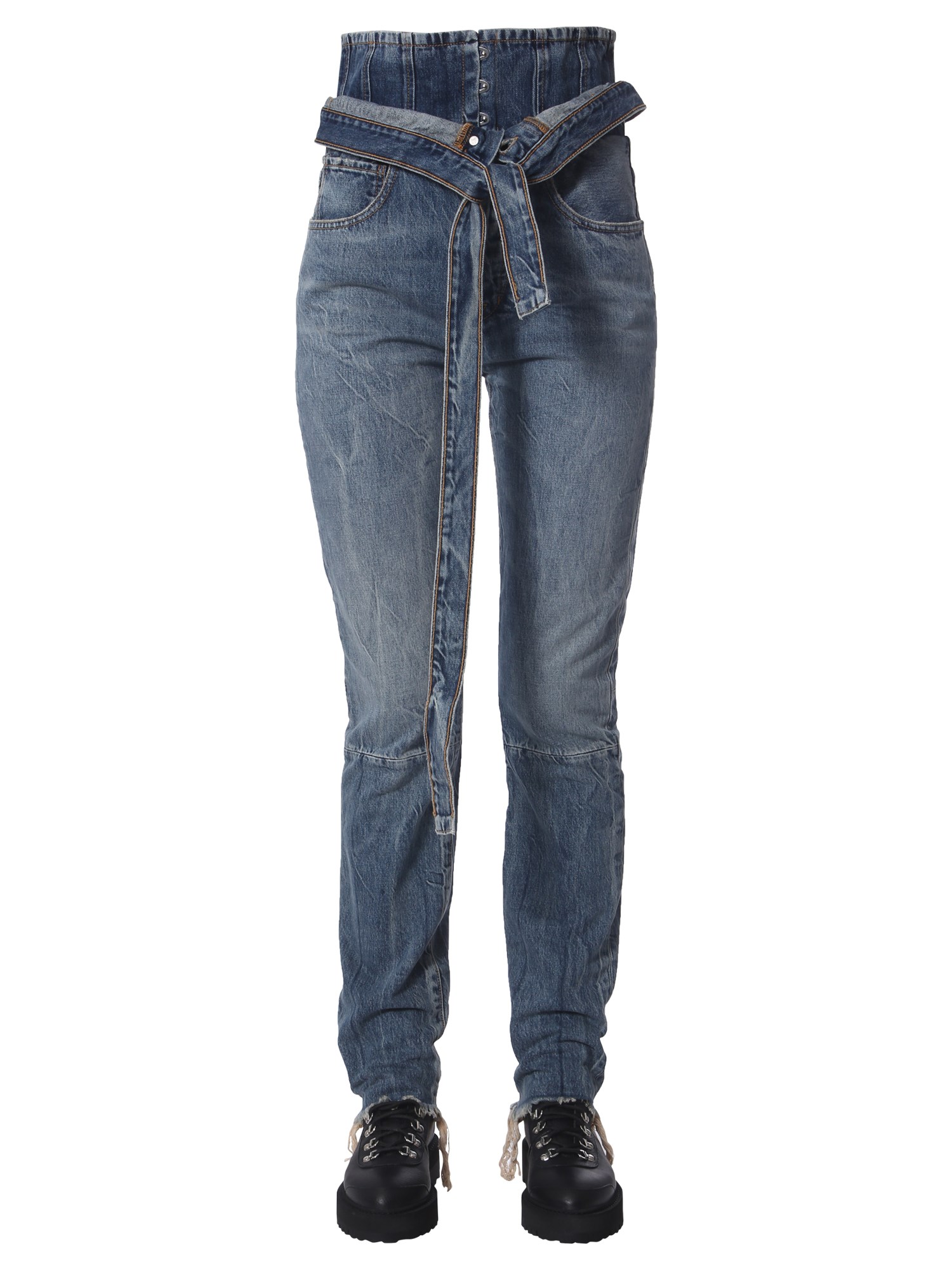 unravel "spray corset" jeans