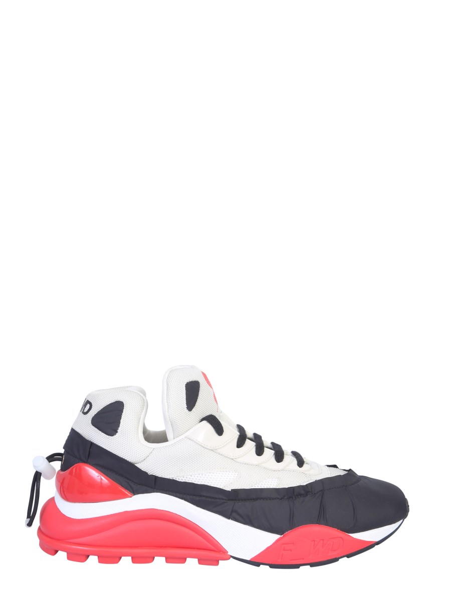 FORWARD SNEAKER IN NYLON E RETE BICOLOR