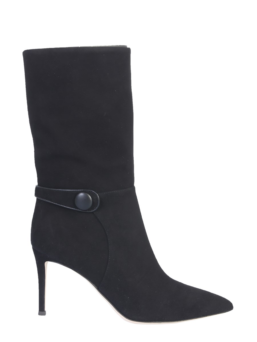 GIUSEPPE ZANOTTI STIVALE IN SUEDE CON TACCO