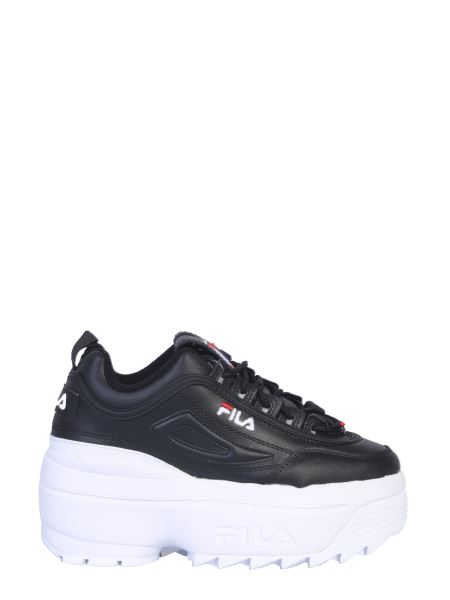 womens fila disruptor wedge athletic shoe