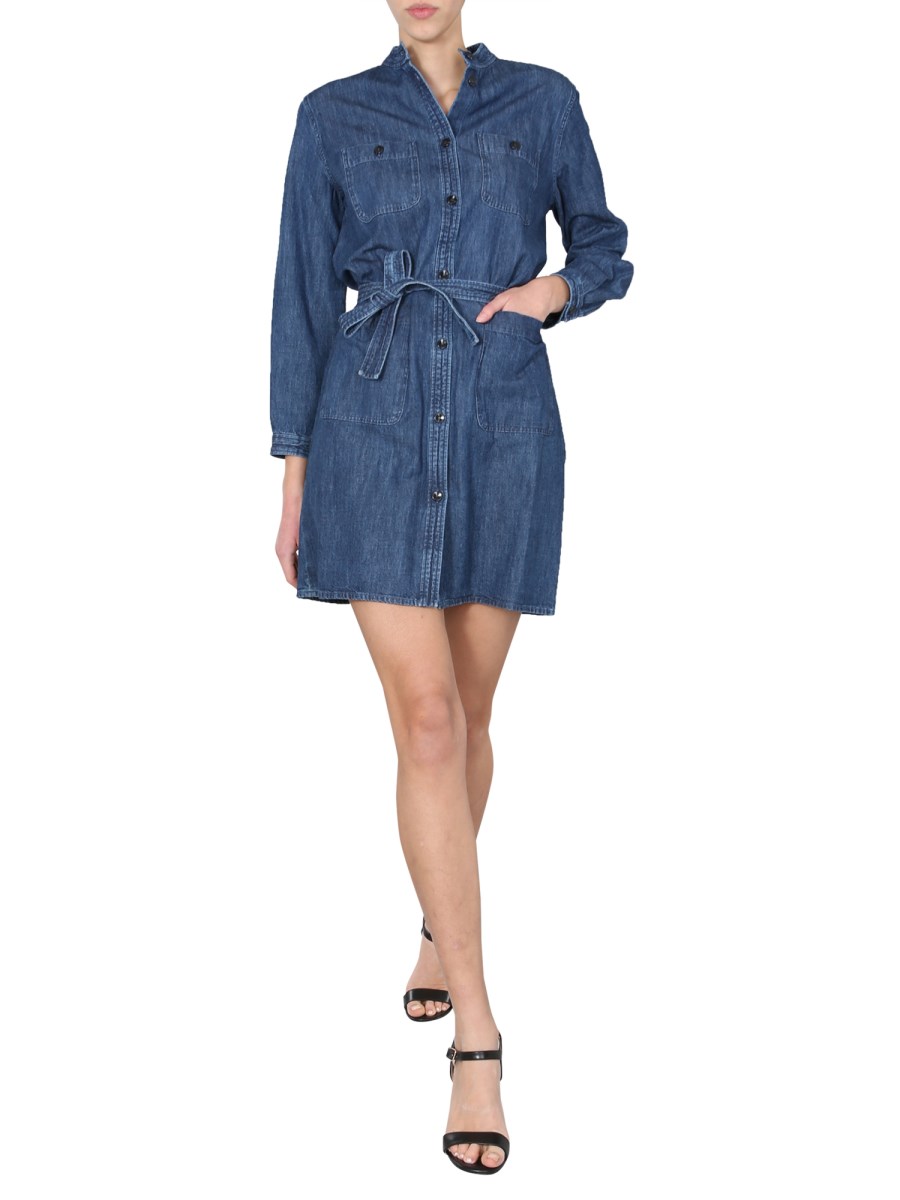 white christmas dresses A.P.C. Dominic Dress