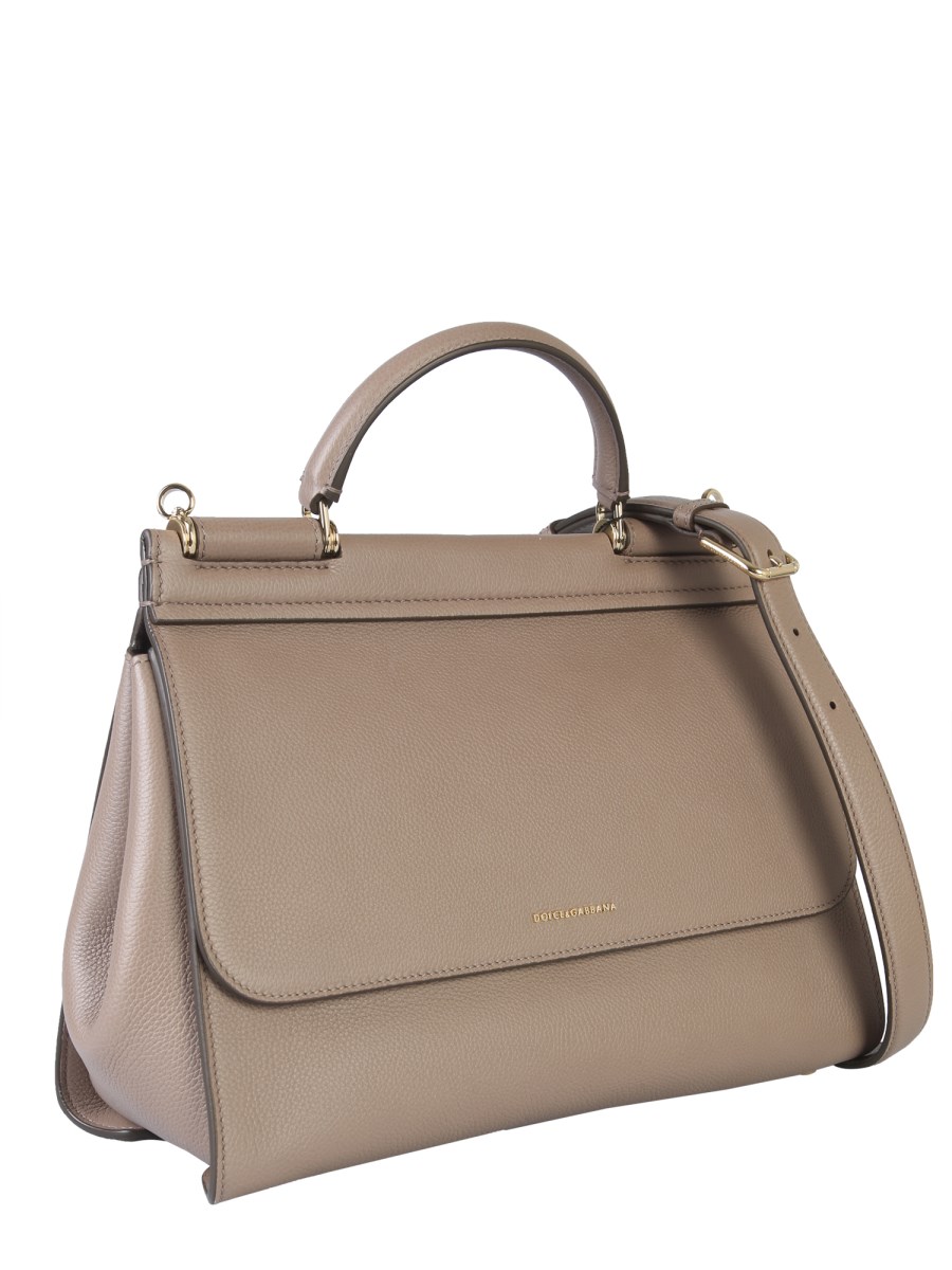 ハンドバッグ Dolce & Gabbana Borsa Sicily Soft In Pelle DOLCE & GABBANA - BORSA SICILY SOFT MEDIA IN PELLE